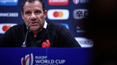 L'ancien entraîneur de l'attaque des Bleus est désormais directeur du rugby du Stade Français. [Anne-Christine POUJOULAT / AFP]
