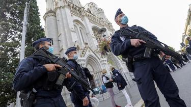 A Nice, une attaque au couteau a fait trois morts dans la basilique Notre-Dame ce jeudi matin.