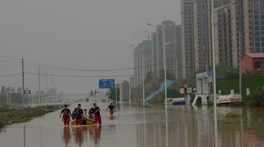 Les dégâts en Chine risquent de s'alourdir avec le typhon qui est annoncé pour ce week-end dans la ville de Shanghai.