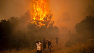 La Grèce a été frappé par une importante vague de sécheresse l'été dernier, qui a provoqué de gigantesques feux de forêts. 
