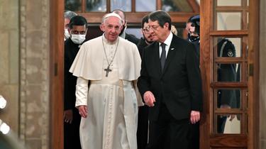Le Pape François a rencontré le président chypriote Nicos Anastasiades