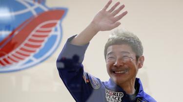 Yusaku Maezawa doit s'envoler pour la station spatiale internationale ce mercredi