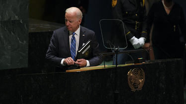 Joe Biden a notamment critiqué la Chine tout en tendant la main à Pékin