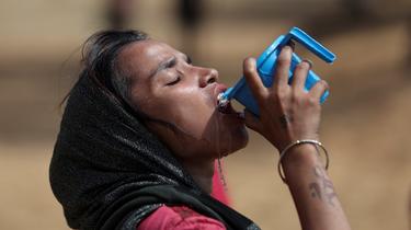 L'Inde est régulièrement en proie à des pénuries d'eau lors des périodes de fortes chaleurs 