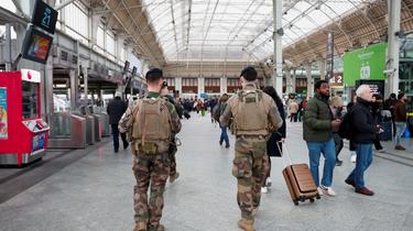 Trois personnes ont été blessées après une attaque au couteau dans la gare de Lyon, à Paris
