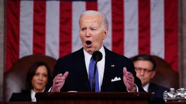 Joe Biden s'est exprimé sur de nombreux sujets, notamment de politique internationale, lors de son discours
