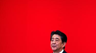 Le Premier ministre japonais démissionnaire Shinzo Abe, le 24 juillet 2019  [Behrouz MEHRI / AFP]