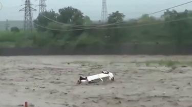 Vidéo : violentes inondations en Chine