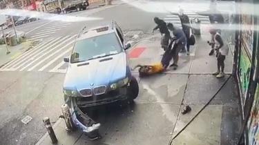 L'accident s'est produit samedi matin à New York, dans le quartier de Manhattan. 