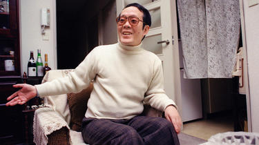 Issei sagawa dans son appartement à Yokohama en 1992. 