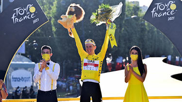 Tadej Pogacar vise une 3e victoire finale sur le Tour de France.