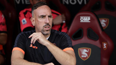 Franck Ribéry est actuellement membre du staff de la Salernitana.