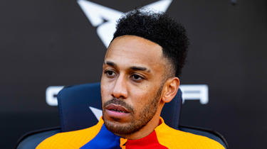Pierre-Emerick Aubameyang could be sidelined between three and six weeks.