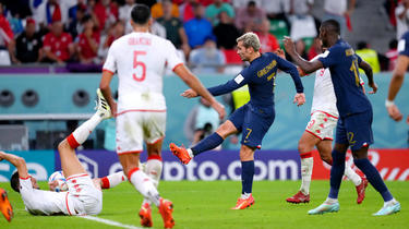 Antoine Griezmann avait marqué dans les arrêts de jeu avant de voir son but refusé.