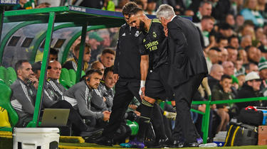 Karim Benzema was injured against Celtic Glasgow.