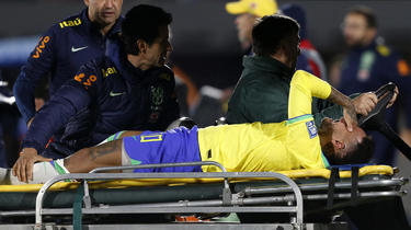 Neymar a connu plus d'une trentaine de blessures depuis le début de sa carrière.