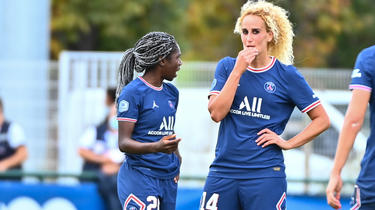 Aminata Diallo and Kheira Hamraoui were lined up together in midfield.