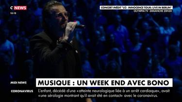 Musique : un week-end avec Bono