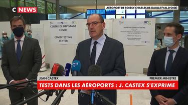 Tests dans les aéroports : Jean Castex s'exprime