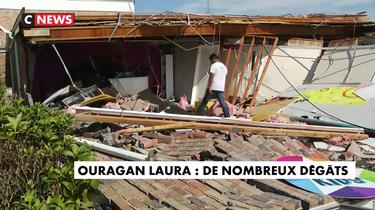 Ouragan Laura : de nombreux dégâts