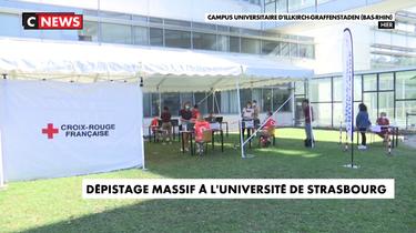 Coronavirus : dépistage massif des étudiants de l'université de Strasbourg