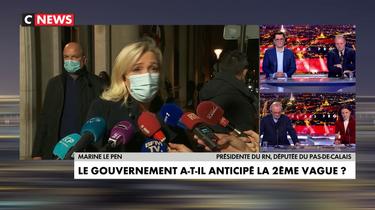 « Il y a un défaut d'anticipation total » dénonce Marine Le Pen