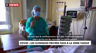 Coronavirus : les cliniques privées face à la deuxième vague