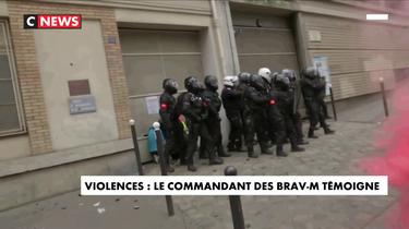 Violences dans les manifestations : le commandant des Brav-M livre un témoignage exclusif