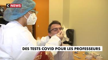 Coronavirus : des tests de dépistage pour les professeurs avant les vacances