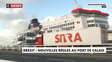 Brexit : nouvelles règles au port de Calais