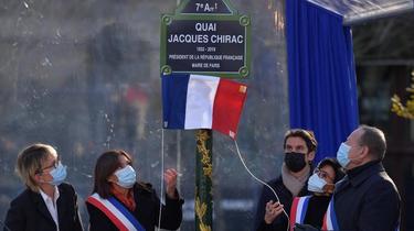 Quai Jacques Chirac fue inaugurado el lunes 29 de noviembre, día del cumpleaños del ex presidente.