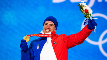 Quentin Fillon Maillet a remporté cinq médailles à Pékin.