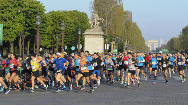 Le marathon de Paris a été remporté par le Kenyan Elisha Rotich.