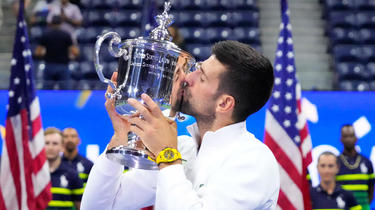 Novak Djokovic compte 24 titres du Grand Chelem à son palmarès.