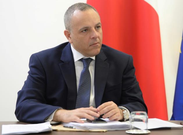 Keith Schembri, chef de cabinet du Premier ministre maltais Joseph Muscat, le 9 octobre 2018 à La Valette [Matthew Mirabelli / AFP/Archives]