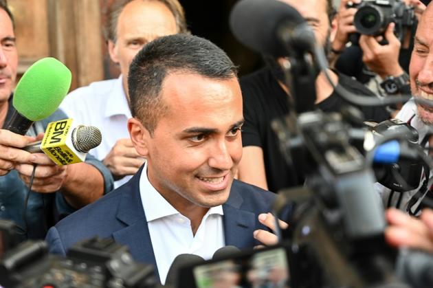 Luigi Di Maio, le 26 août 2019 à Rome [Alberto PIZZOLI / AFP]
