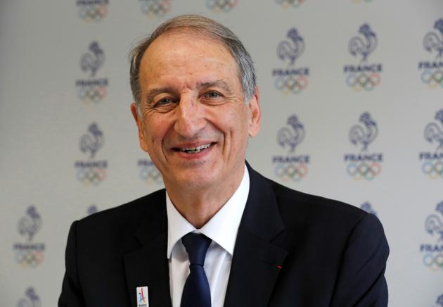 le président du Comité olympique français (CNOSF), Denis Masseglia en conférence de presse à la Maison du sport français à Paris, le 11 mai 2017  [FRANCOIS GUILLOT / AFP/Archives]