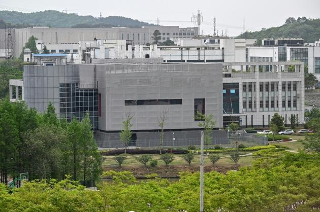 Le laboratoire P4, le 17 avril 2020 à Wuhan [Hector RETAMAL / AFP]