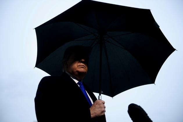Donald Trump quitte la Maison Blanche le 2 décembre 2019 pour se rendre à un sommet de l'Otan à Londres [Brendan Smialowski / AFP]