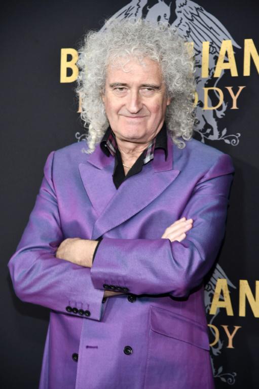 Brian May, guitariste de Queen, le 30 octobre 2018 à New York [Steven Ferdman / GETTY IMAGES NORTH AMERICA/AFP/Archives]