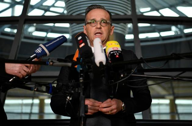 Le ministre allemand des Affaires étrangères, Heiko Maas, le 14 janvier 2020 à Berlin [John MACDOUGALL / AFP/Archives]