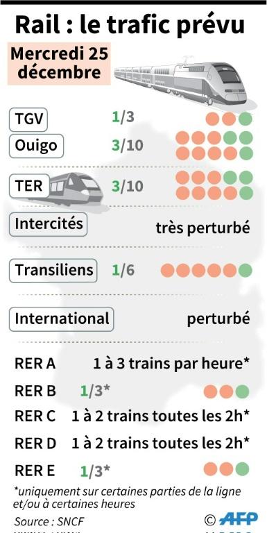 Rail : prévisions de trafic [AFP / AFP]
