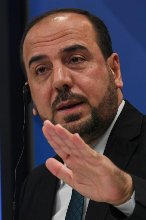 Nasr al-Hariri, négociateur en chef de l'opposition syrienne à Moscou le 26 octobre 2018. [Kirill KUDRYAVTSEV / AFP]