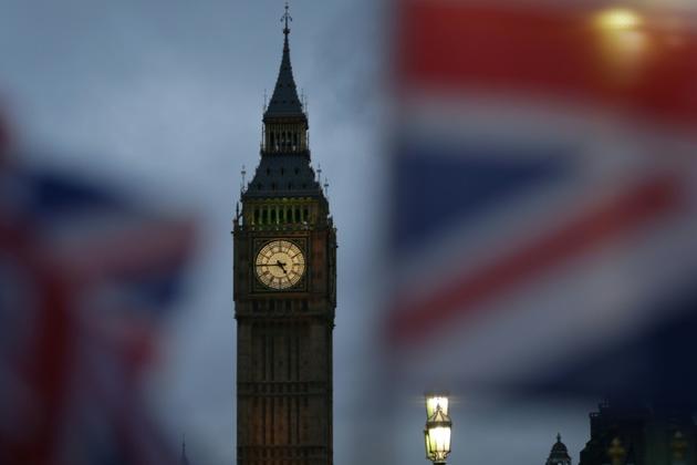 A Londres Big Ben sonnera les douze coups de minuit après une longue période de silence due à une restauration [Daniel LEAL-OLIVAS / AFP/Archives]