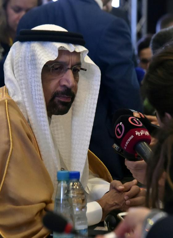 Khaled Al-Falih, ministre saoudien de l'Energie et du pétrole lors d'une réunion de pays producteurs à Alger le 23 septembre 2018 [Ryad KRAMDI / AFP]