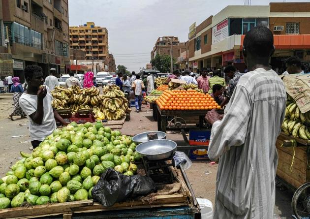 Un marché à Khartoum, le 11 juin 2019 [Ebrahim HAMID / AFP/Archives]