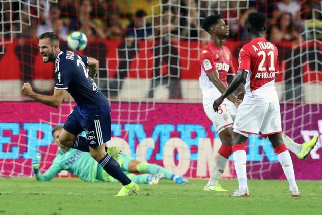 Le milieu de terrain de Lyon Lucas Tousart lors de la victoire 3-0 à Monaco le 9 août 2019  [VALERY HACHE / AFP]