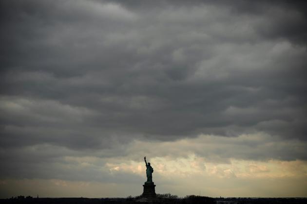 La Statue de la Liberté, à New York le 17 décembre 2018 [TIMOTHY A. CLARY / AFP/Archives]