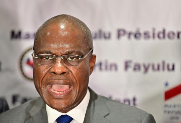 Martin Fayulu, le 18 janvier 2019 à Kinshasa [TONY KARUMBA / AFP]