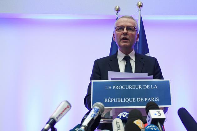 Le procureur de la République de Paris, Rémy Heitz, lors d'une conférence de presse à Strasbourg, le 12 décembre 2018 [Patrick HERTZOG / AFP]